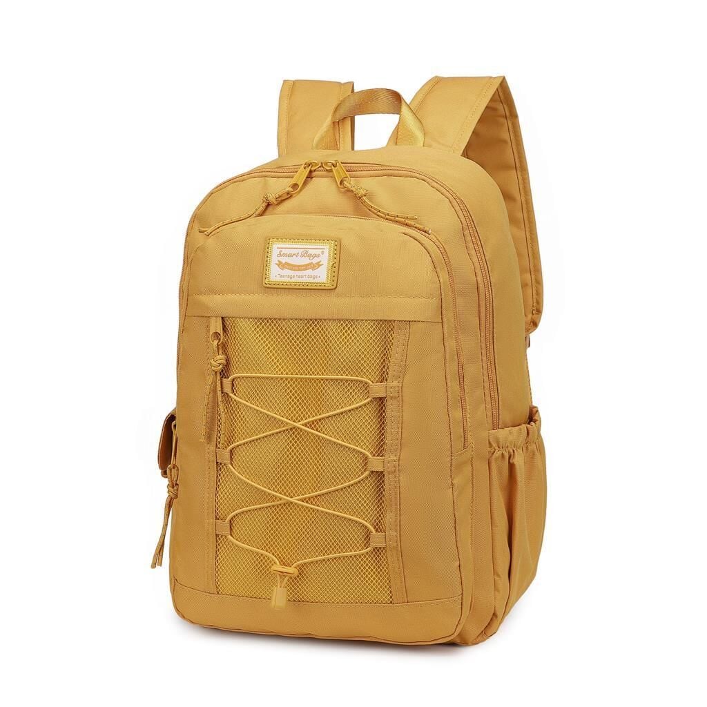 Smart Bags Sırt Çantası Okul Boyu Kalem Kutusu Hediyeli 3238 Hardal