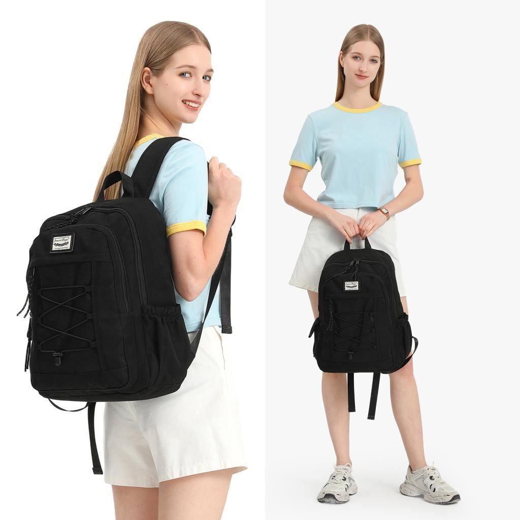 Smart Bags Sırt Çantası Okul Boyu Kalem Kutusu Hediyeli 3238 Hardal