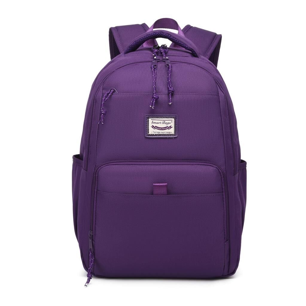 Smart Bags Sırt Çantası Okul Boyu Laptop Gözlü 3159 Mor