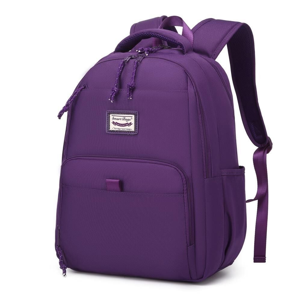 Smart Bags Sırt Çantası Okul Boyu Laptop Gözlü 3159 Mor