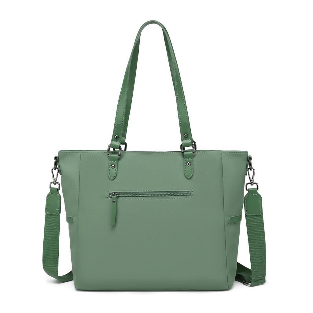 Smart Bags Twill Dimi Kumaş Kadın Omuz Çantası 3323 Yeşil