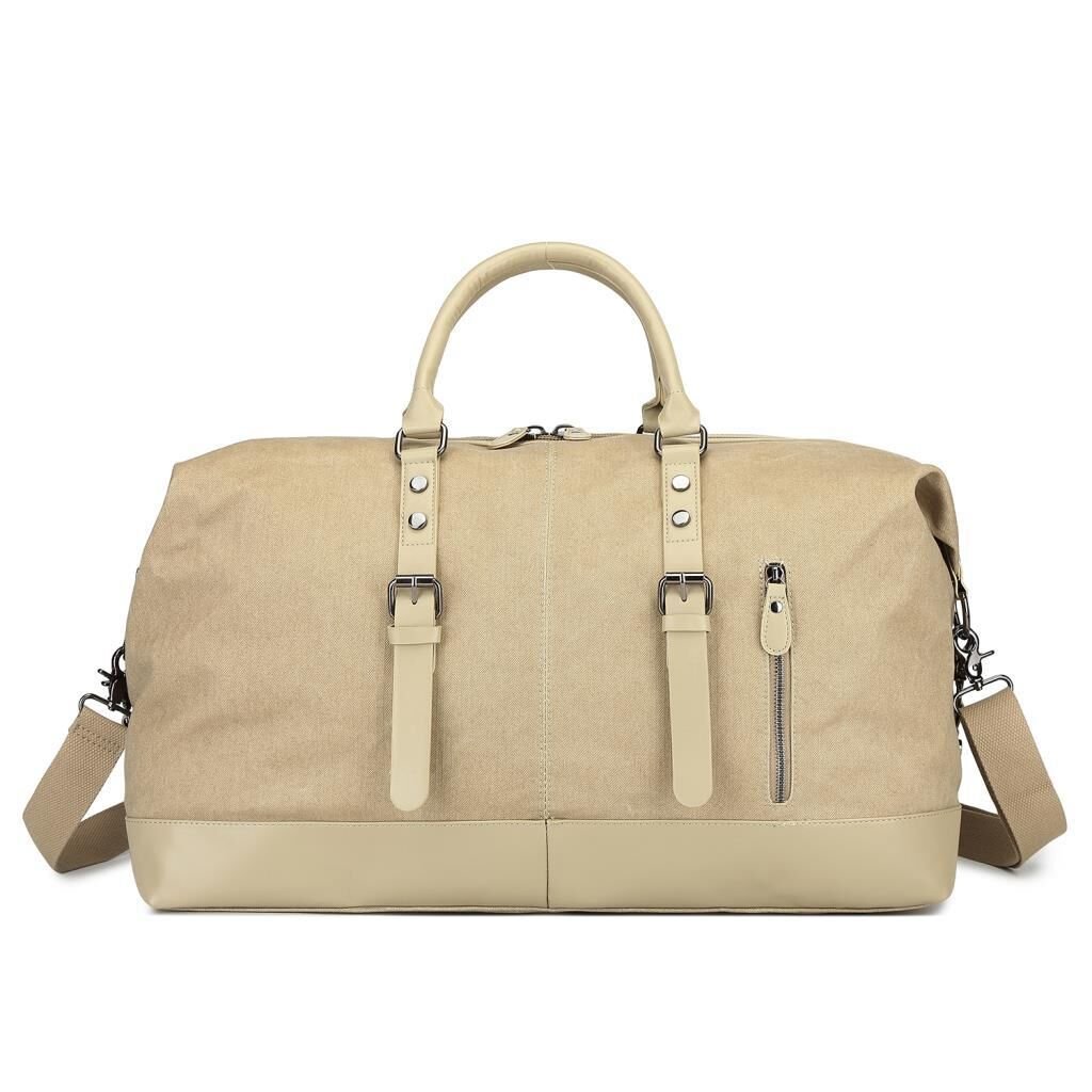 C-Active Limited Edition Kanvas Kumaş Spor Seyahat Çantası 1273 Vizon