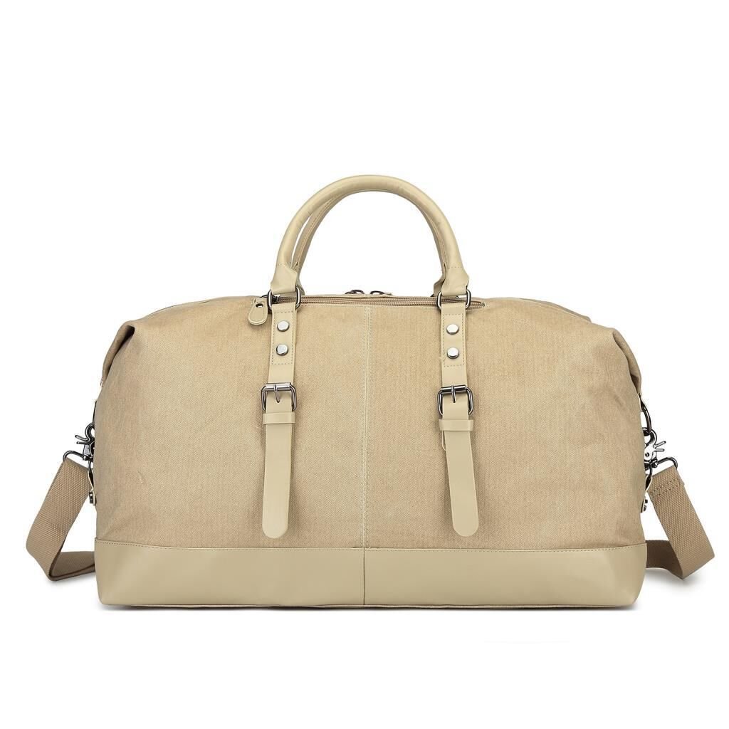 C-Active Limited Edition Kanvas Kumaş Spor Seyahat Çantası 1273 Vizon