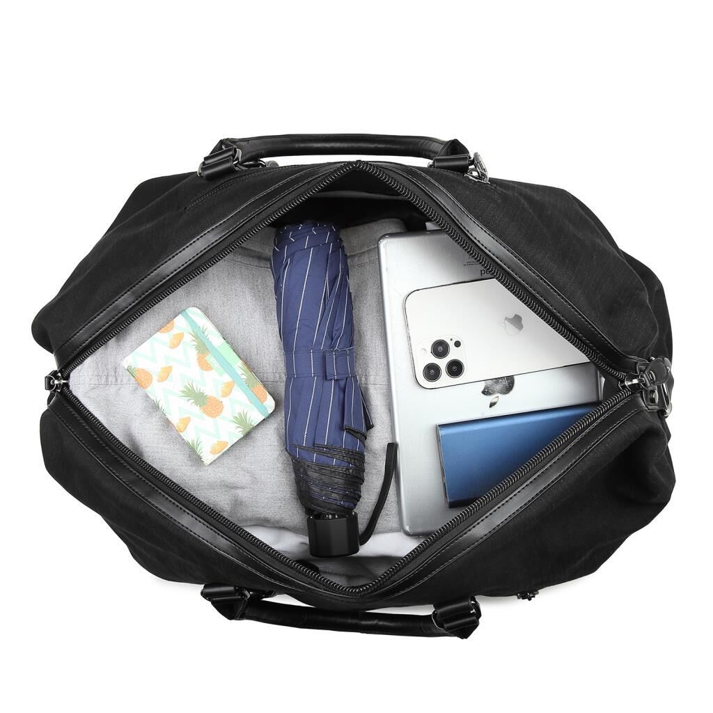 C-Active Limited Edition Kanvas Kumaş Spor Seyahat Çantası 1273 Vizon