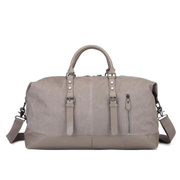 C-Active Limited Edition Kanvas Kumaş Spor Seyahat Çantası 1273 Gri