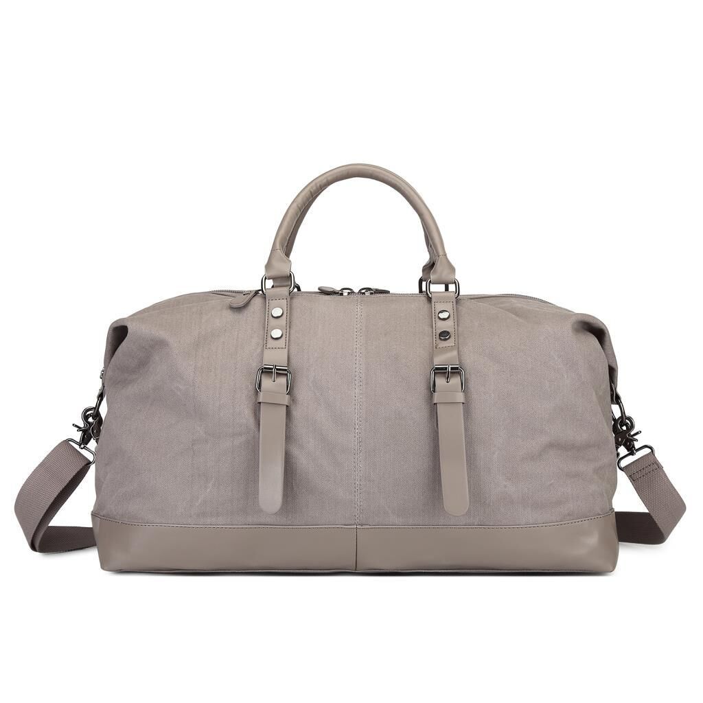 C-Active Limited Edition Kanvas Kumaş Spor Seyahat Çantası 1273 Gri