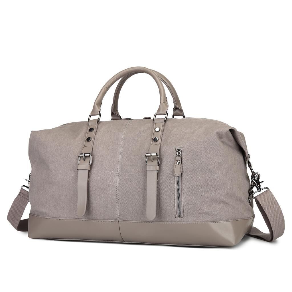 C-Active Limited Edition Kanvas Kumaş Spor Seyahat Çantası 1273 Gri