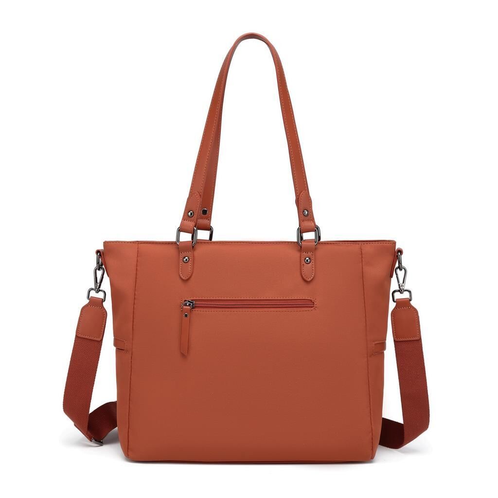 Smart Bags Twill Dimi Kumaş Kadın Omuz Çantası 3323 Kiremit