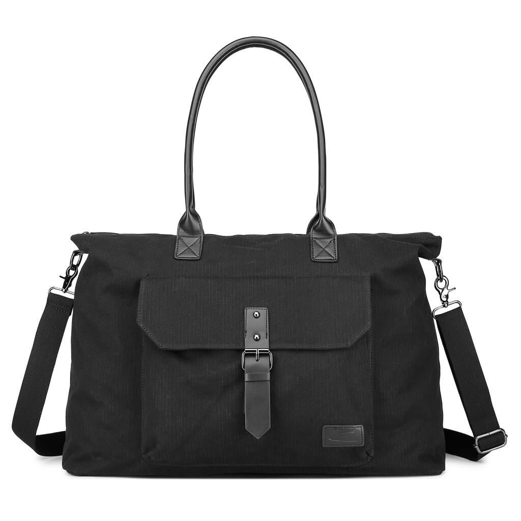 C-Active Limited Edition Kanvas Kumaş Spor Seyahat Çantası 1306 01 Siyah