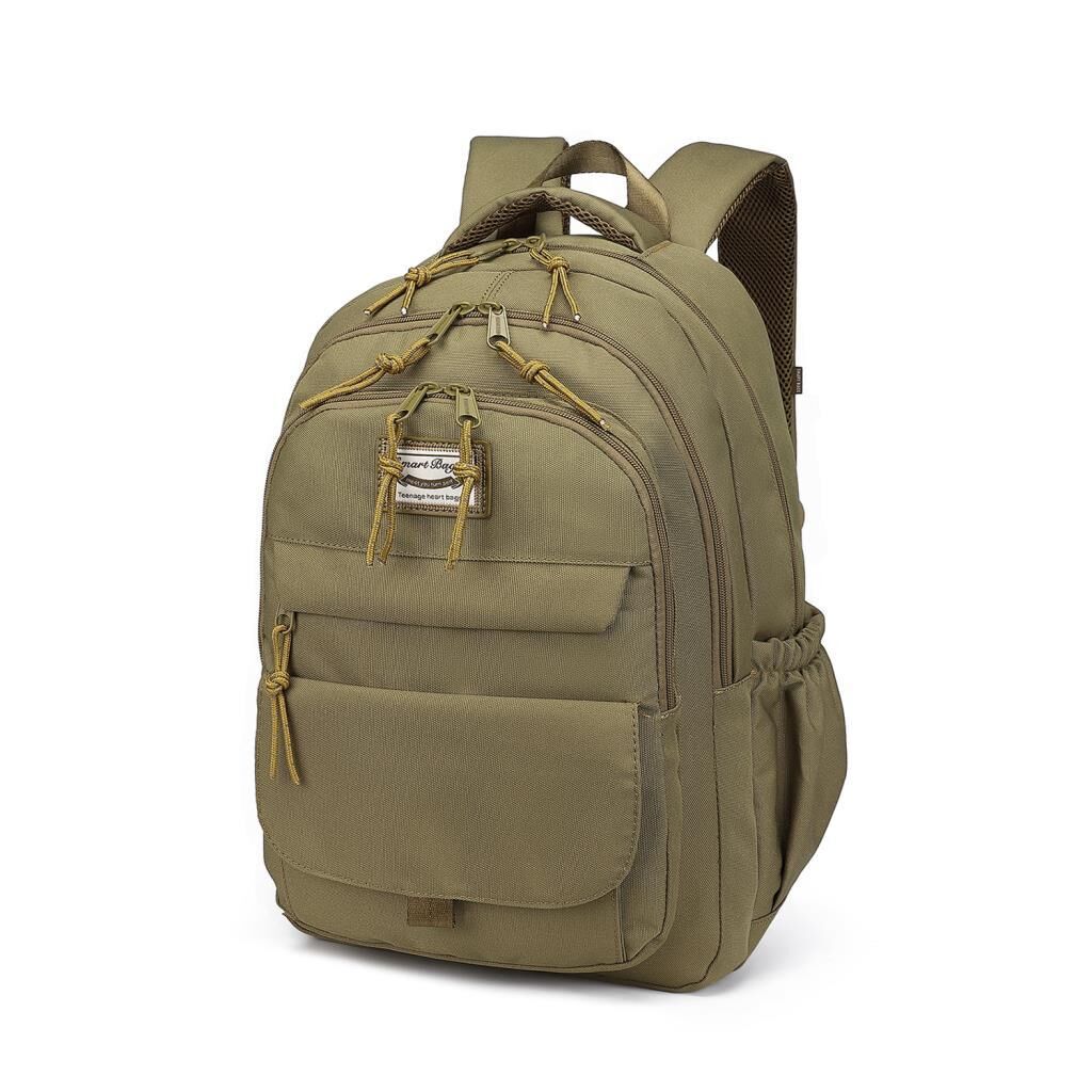 Smart Bags Sırt Çantası Okul Boyu Kalem Kutusu Hediyeli 3235 Camel