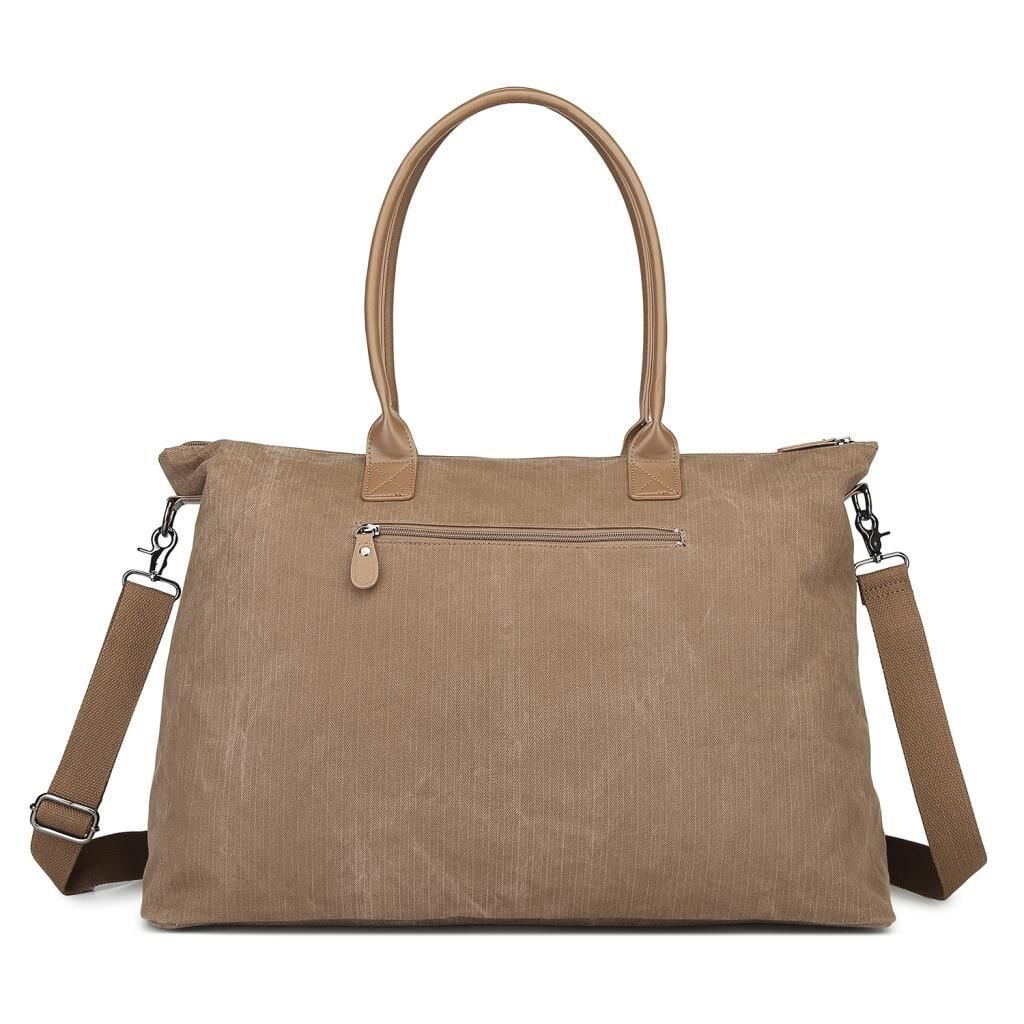 C-Active Limited Edition Kanvas Kumaş Spor Seyahat Çantası 1306 Kahve