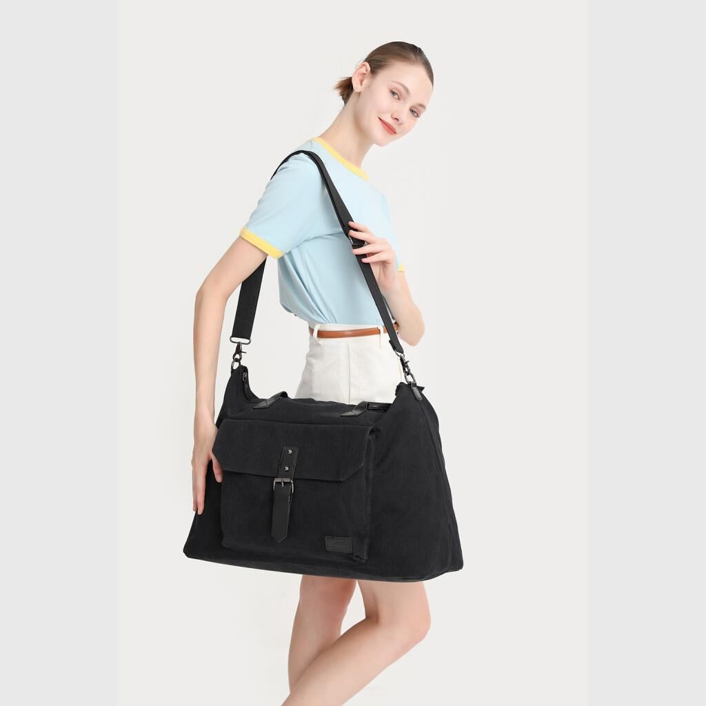 C-Active Limited Edition Kanvas Kumaş Spor Seyahat Çantası 1306 Kahve