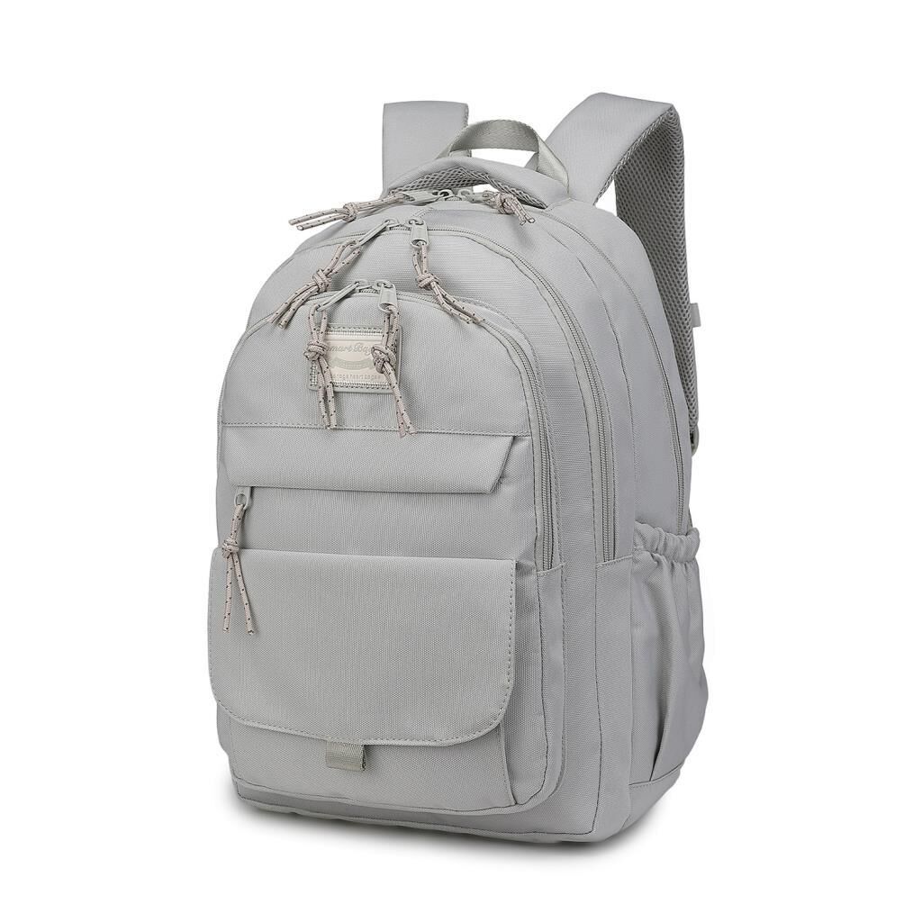 Smart Bags Sırt Çantası Okul Boyu Kalem Kutusu Hediyeli 3235 A.Gri