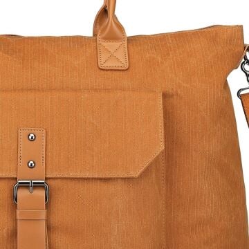 C-Active Limited Edition Kanvas Kumaş Spor Seyahat Çantası 1306 Taba