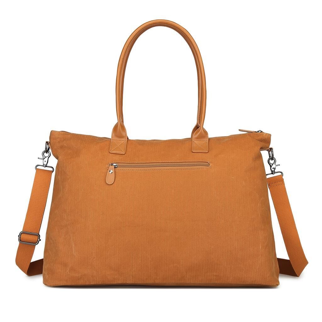 C-Active Limited Edition Kanvas Kumaş Spor Seyahat Çantası 1306 Taba