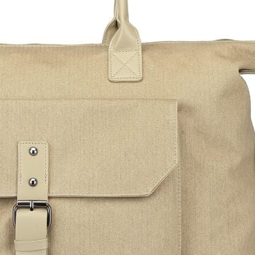 C-Active Limited Edition Kanvas Kumaş Spor Seyahat Çantası 1306 Vizon