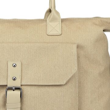 C-Active Limited Edition Kanvas Kumaş Spor Seyahat Çantası 1306 Vizon