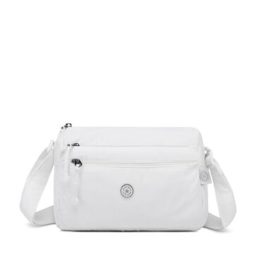 Smart Bags Mikro Poly Kumaş Postacı Kadın Çantası 1006 Beyaz