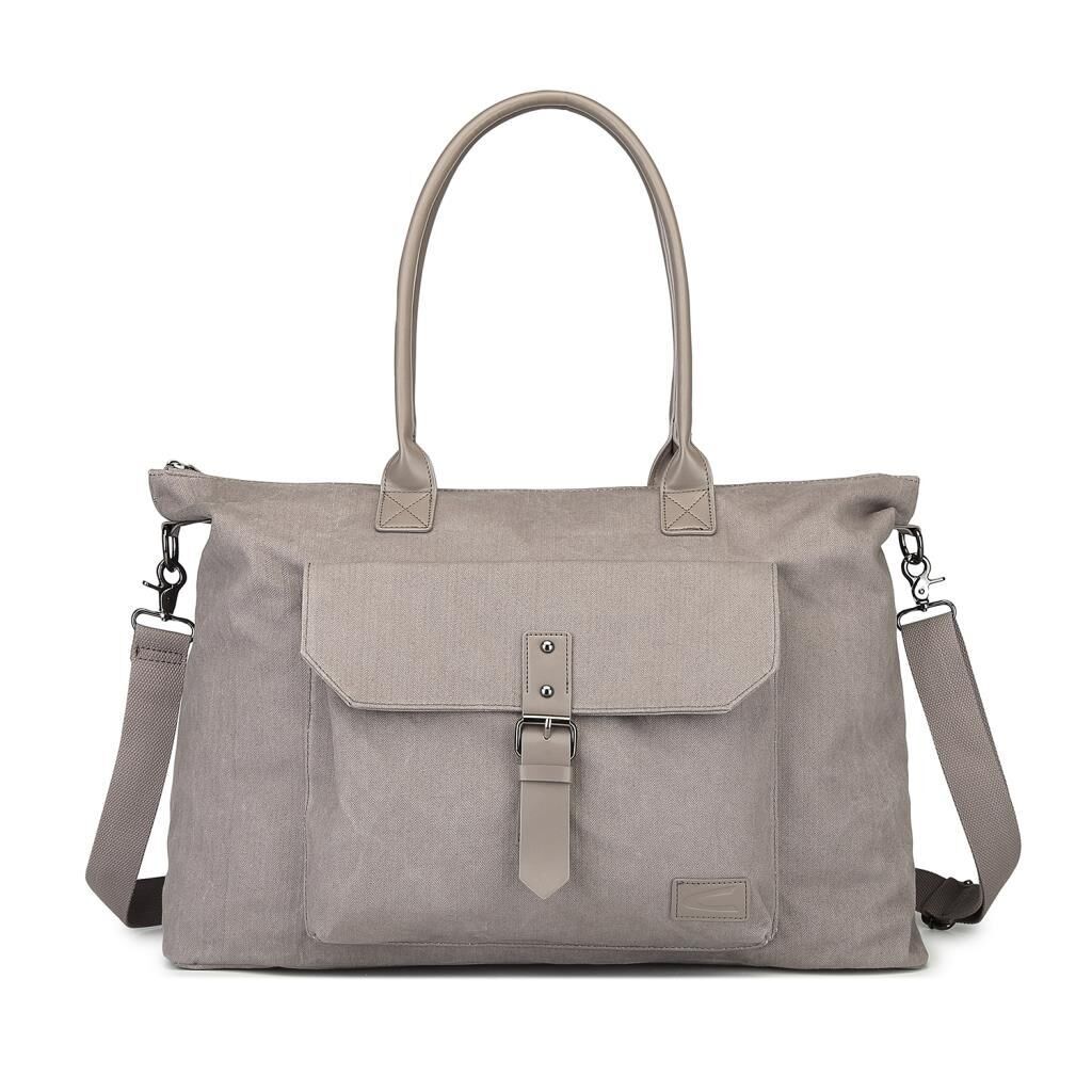 C-Active Limited Edition Kanvas Kumaş Spor Seyahat Çantası 1306 Gri