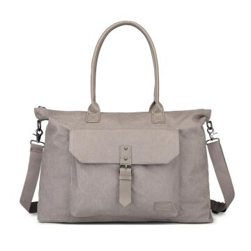 C-Active Limited Edition Kanvas Kumaş Spor Seyahat Çantası 1306 Gri