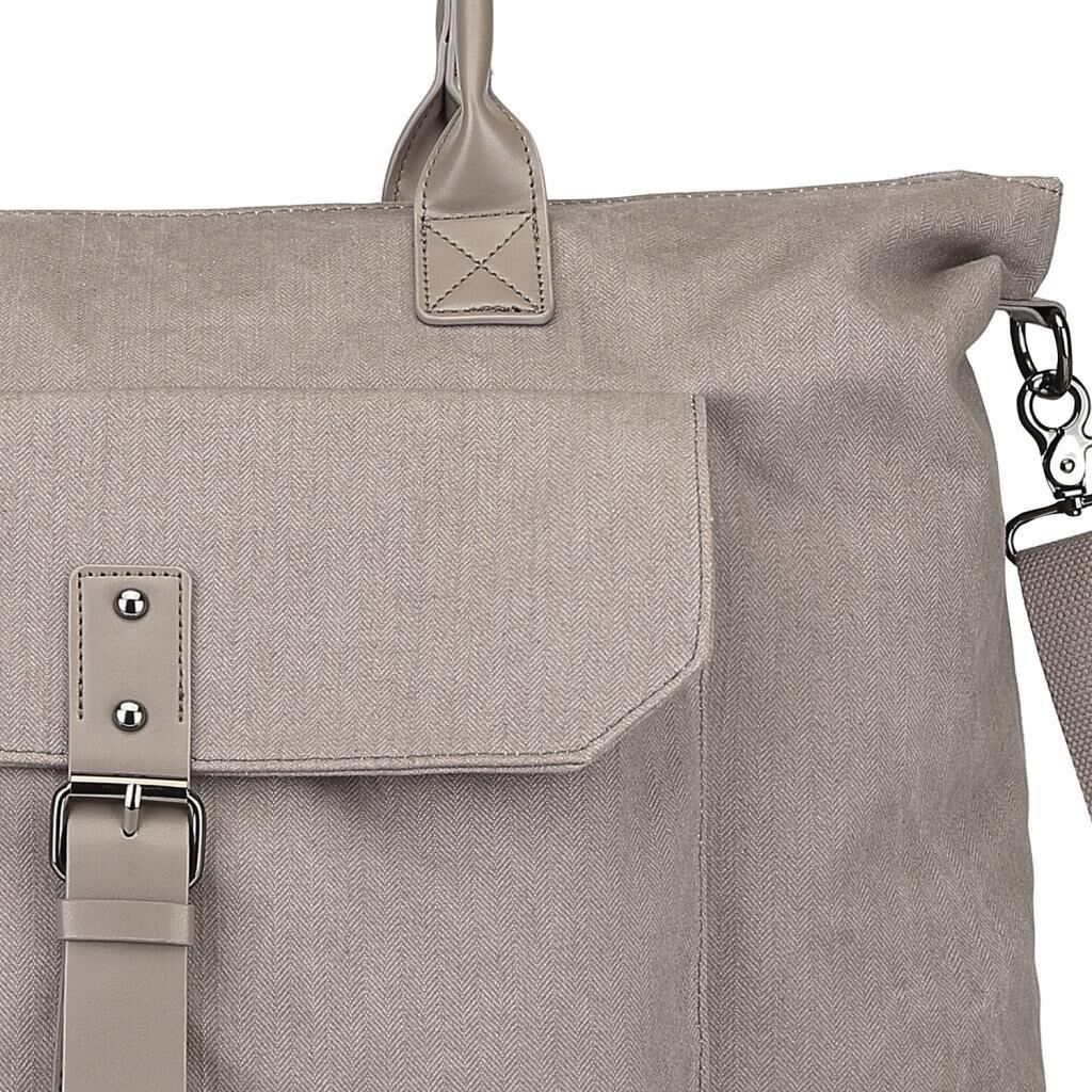 C-Active Limited Edition Kanvas Kumaş Spor Seyahat Çantası 1306 Gri