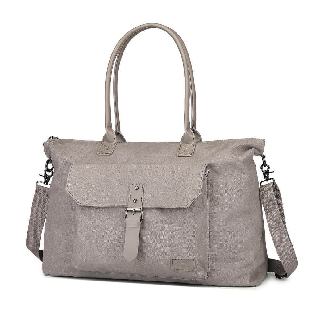 C-Active Limited Edition Kanvas Kumaş Spor Seyahat Çantası 1306 Gri
