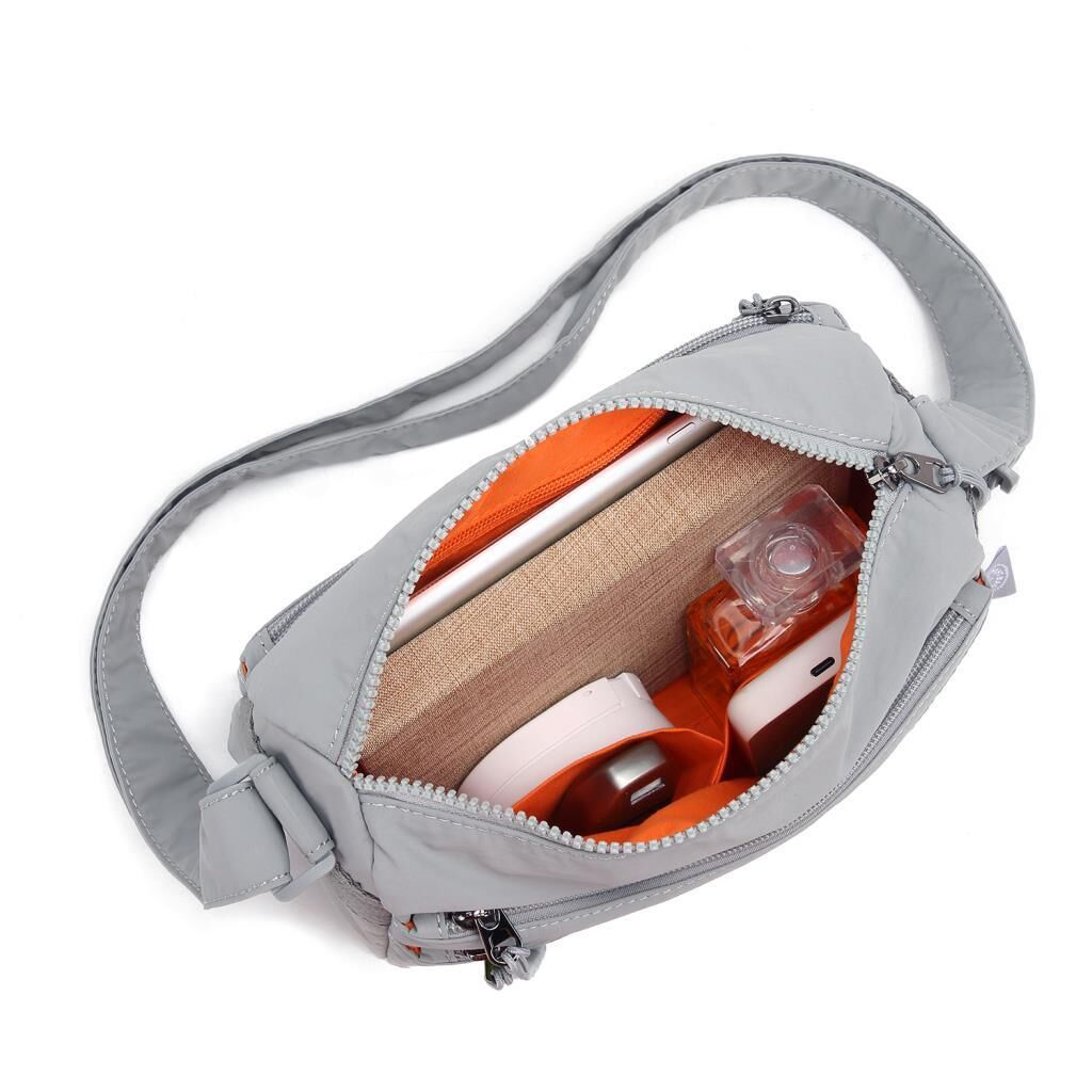 Smart Bags Mikro Poly Kumaş Postacı Kadın Çantası 1006 Bej