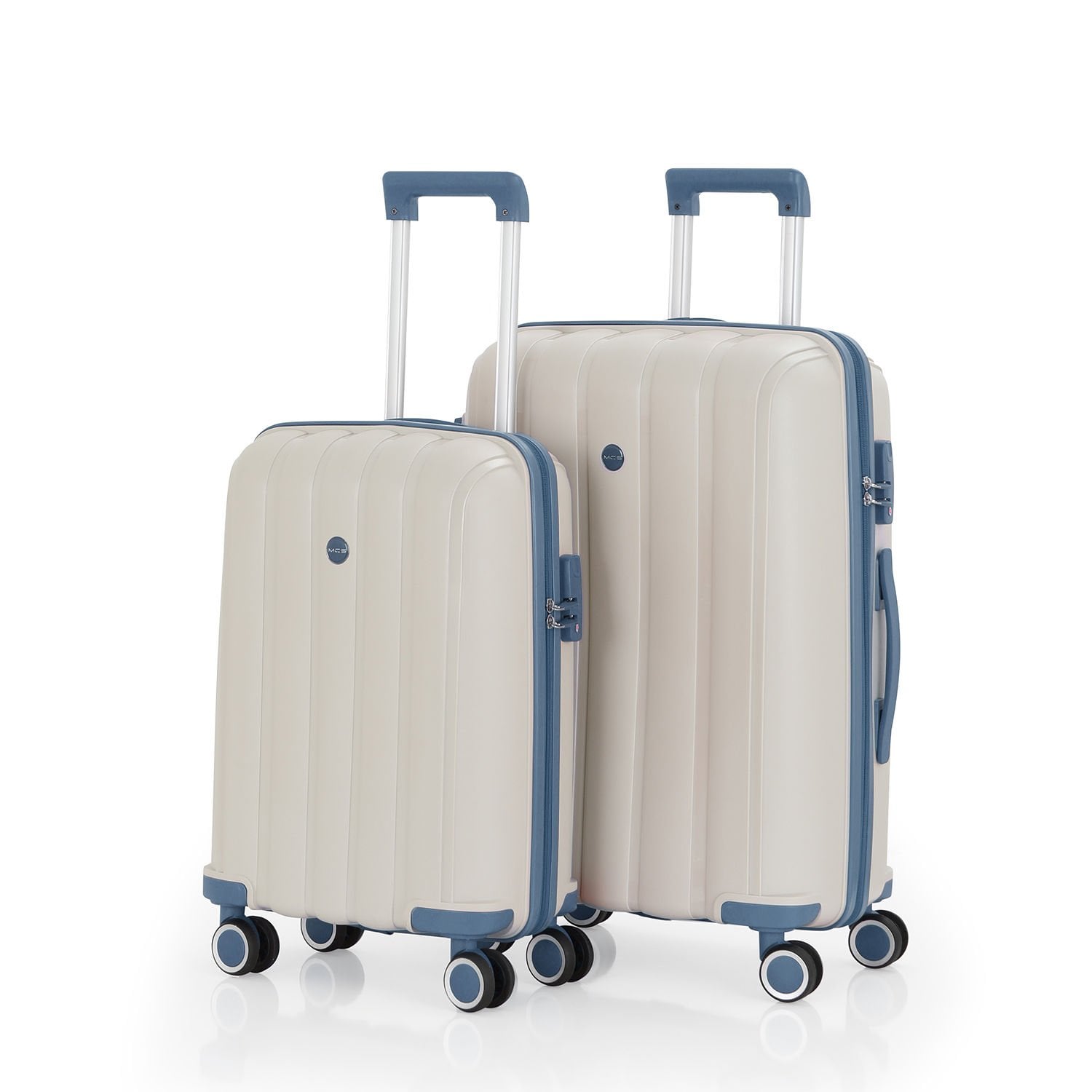 Mçs Valiz Orta ve Kabin Kırılmaz PP Silikon