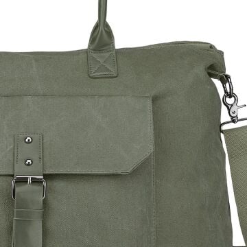 C-Active Limited Edition Kanvas Kumaş Spor Seyahat Çantası 1306 05 Haki