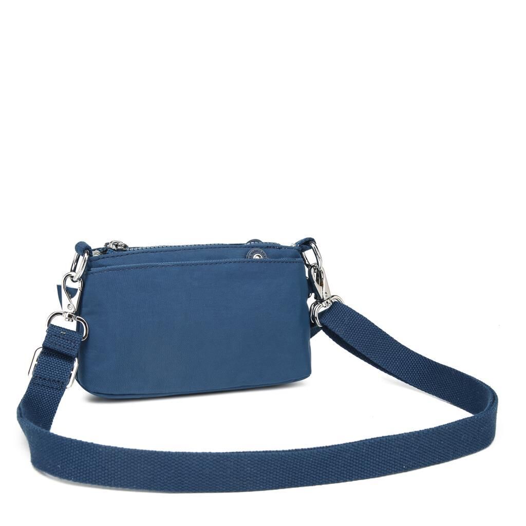 Minik Boy Krinkıl Kumaş Kadın Postacı Çantası Smart Bags 3268 Laci