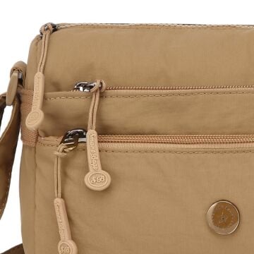 Smart Bags Mikro Poly Kumaş Postacı Kadın Çantası 1006 A.Kahve