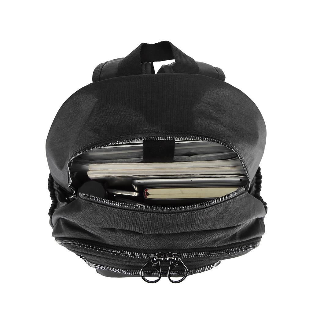 Smart Bags Nano Metalik Kumaş Büyük Boy Sırt Çantası 1050 01 Nano Metalik