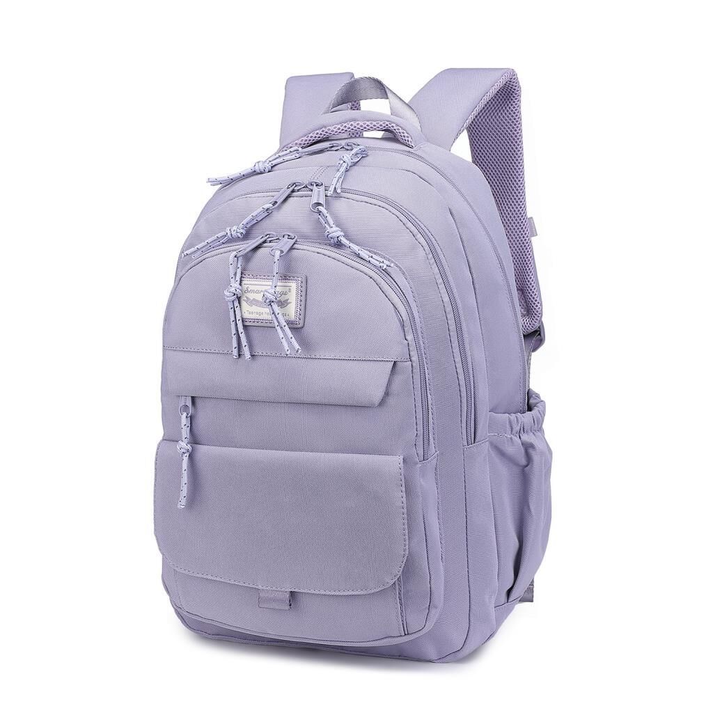 Smart Bags Sırt Çantası Okul Boyu Kalem Kutusu Hediyeli 3235 Eflatun