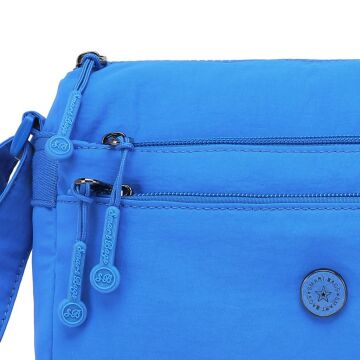 Smart Bags Mikro Poly Kumaş Postacı Kadın Çantası 1006 Mavi