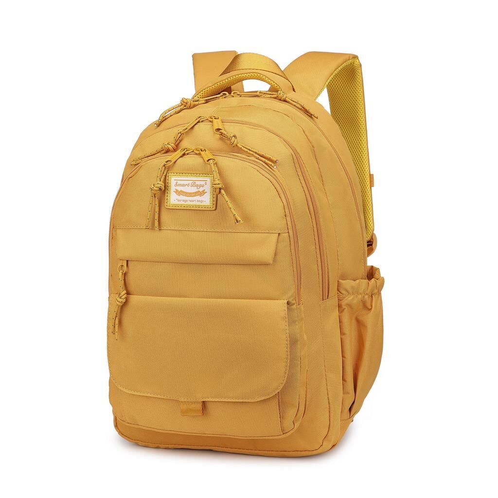 Smart Bags Sırt Çantası Okul Boyu Kalem Kutusu Hediyeli 3235 Hardal