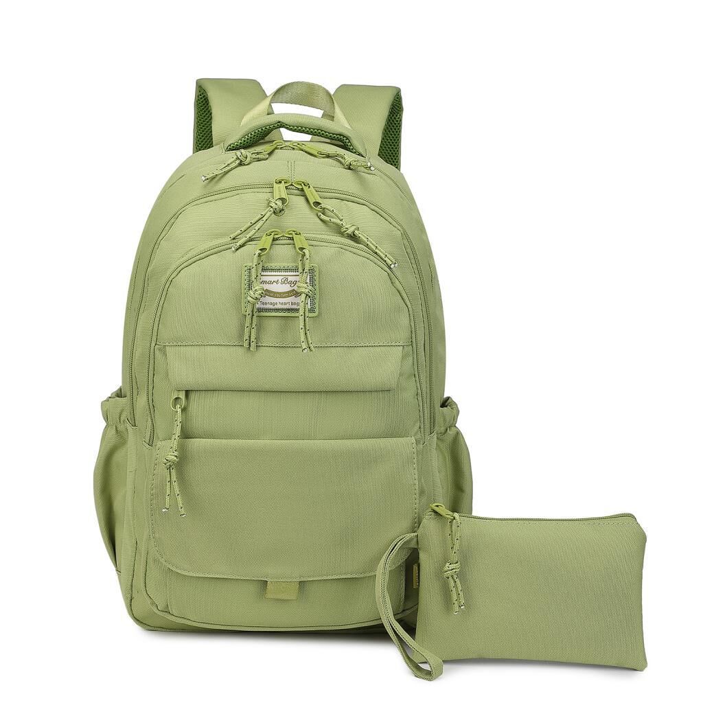 Smart Bags Sırt Çantası Okul Boyu Kalem Kutusu Hediyeli 3235 New Yeşil