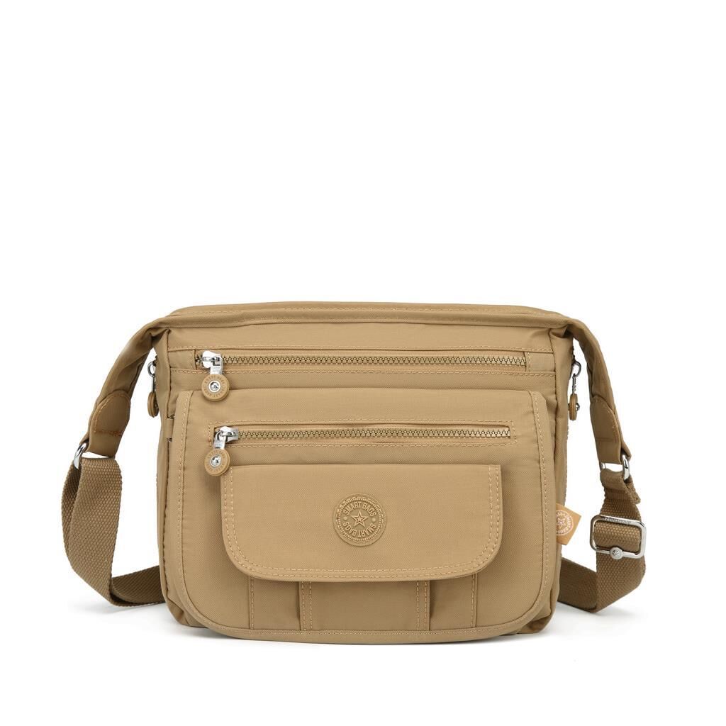 Krinkıl Kumaş Kadın Postacı Çantası Smart Bags 3005