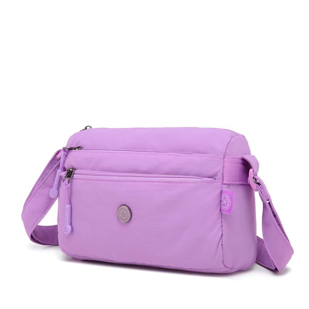 Smart Bags Mikro Poly Kumaş Postacı Kadın Çantası 1006 Lila