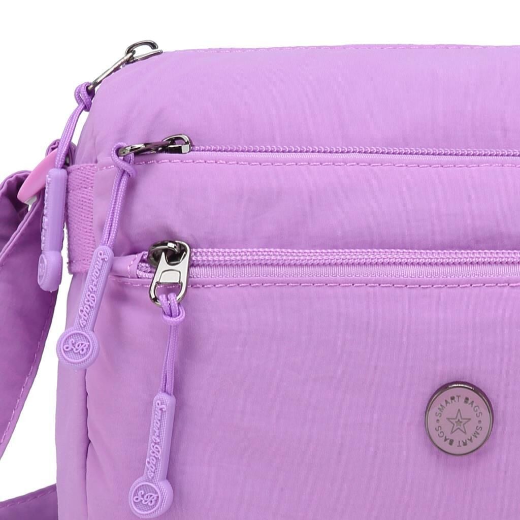 Smart Bags Mikro Poly Kumaş Postacı Kadın Çantası 1006 Lila