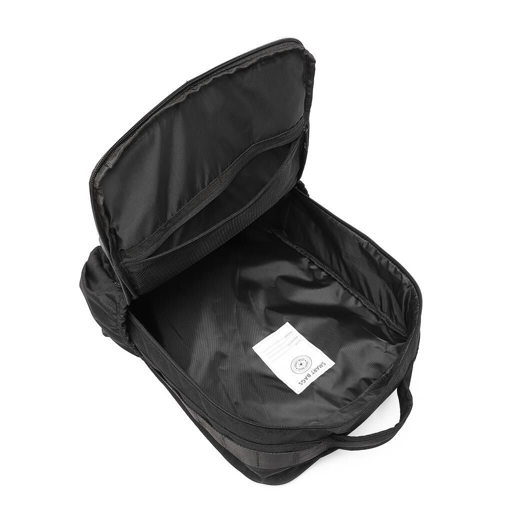 Smart Bags Sırt Çantası Okul Boyu Kalem Kutusu Hediyeli 3231 01 Siyah