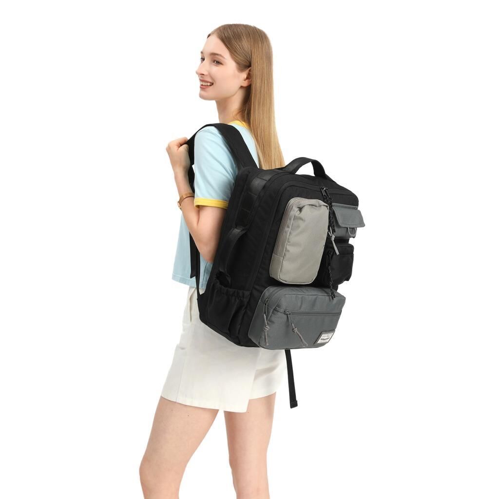 Smart Bags Sırt Çantası Okul Boyu Kalem Kutusu Hediyeli 3231 01 Siyah