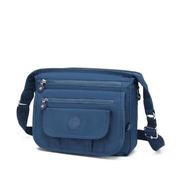 Krinkıl Kumaş Kadın Postacı Çantası Smart Bags 3005 Laci