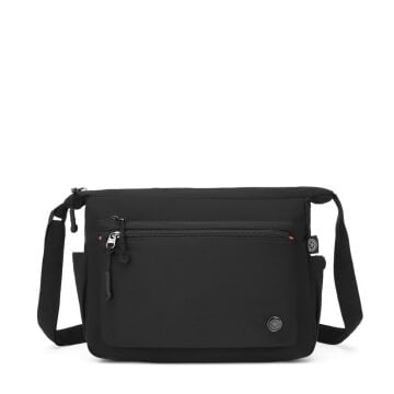 Smart Bags Mikro Poly Kumaş Postacı Kadın Çantası 3146 Siyah