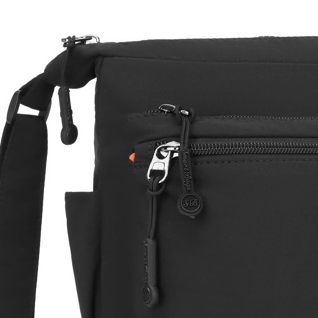 Smart Bags Mikro Poly Kumaş Postacı Kadın Çantası 3146 Siyah