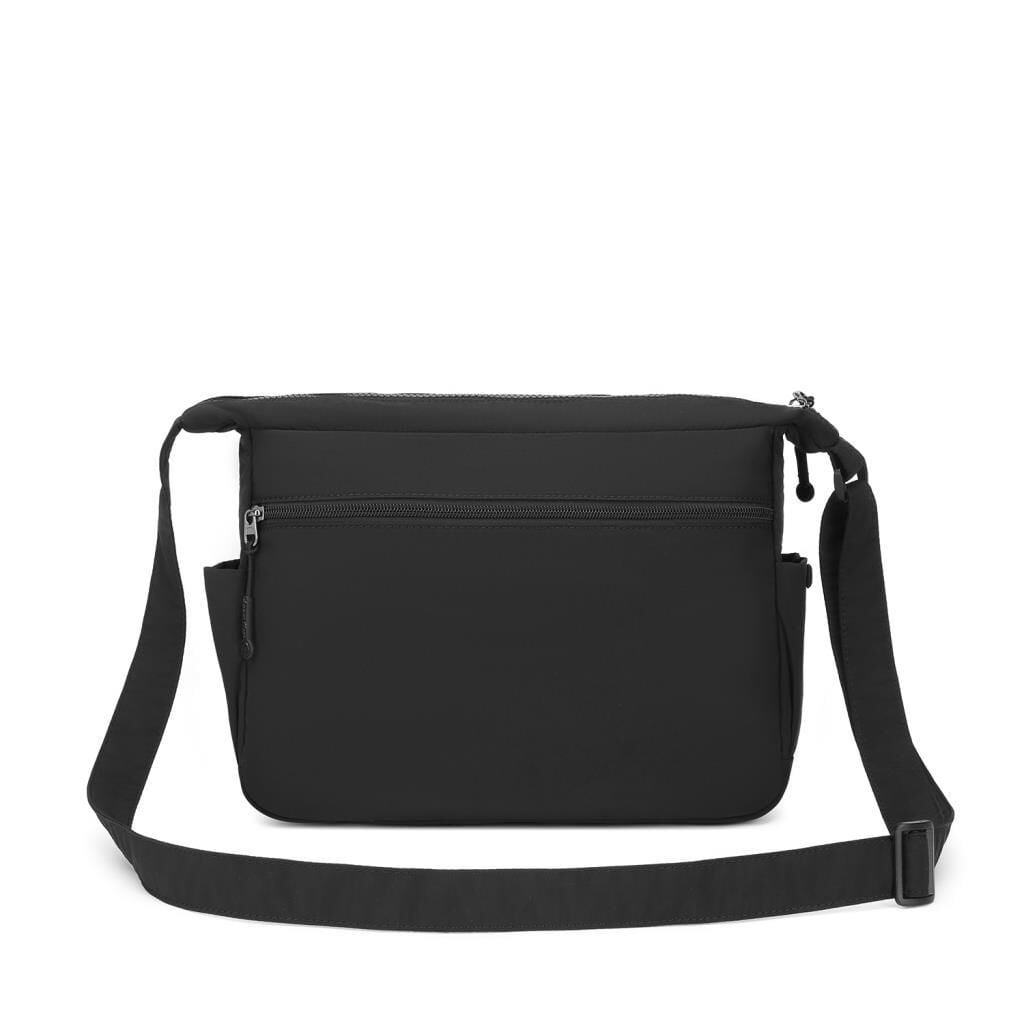 Smart Bags Mikro Poly Kumaş Postacı Kadın Çantası 3146 Siyah