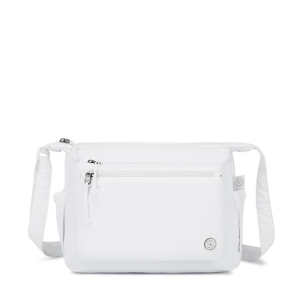 Smart Bags Mikro Poly Kumaş Postacı Kadın Çantası 3146 Beyaz