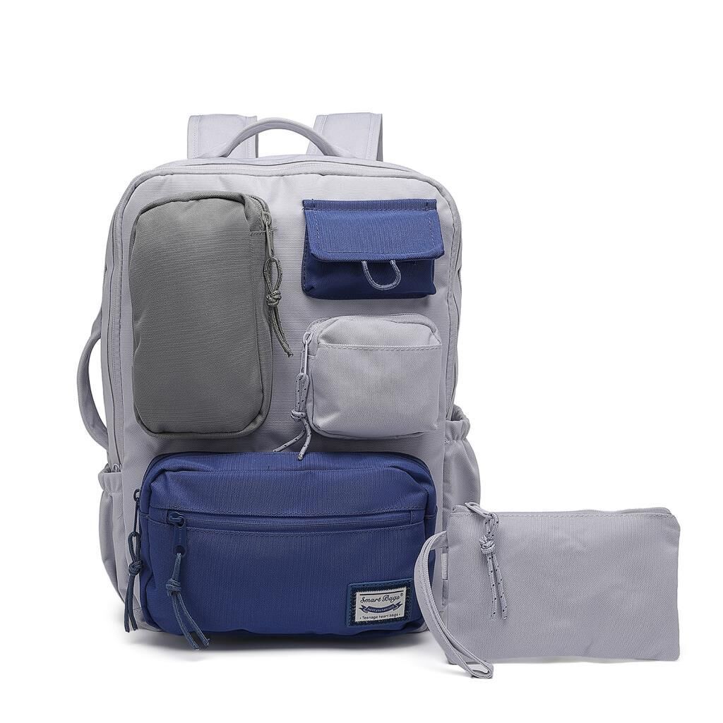 Smart Bags Sırt Çantası Okul Boyu Kalem Kutusu Hediyeli 3231 A.Lila