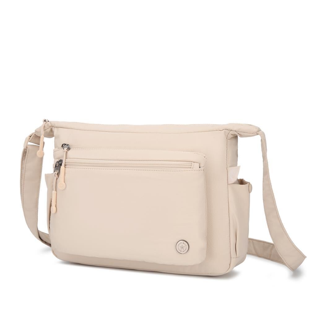 Smart Bags Mikro Poly Kumaş Postacı Kadın Çantası 3146 Bej