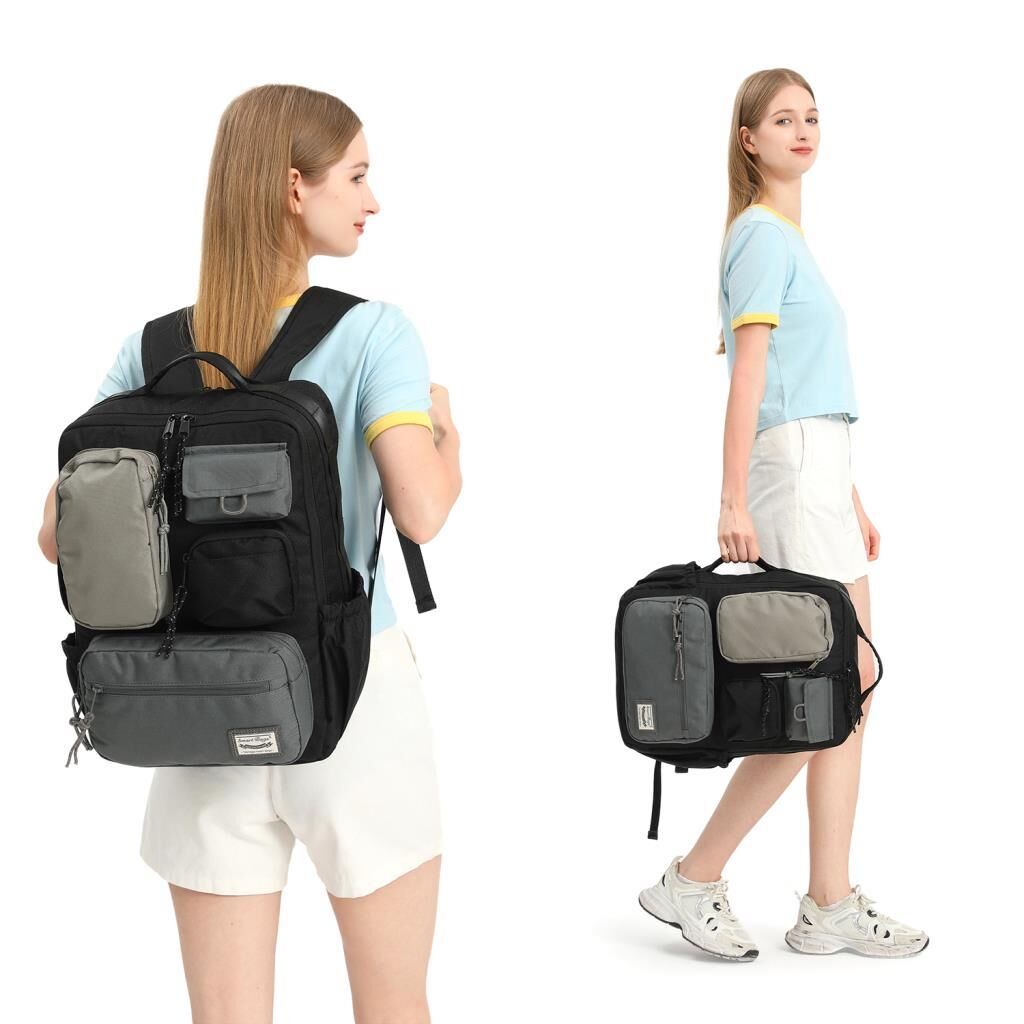 Smart Bags Sırt Çantası Okul Boyu Kalem Kutusu Hediyeli 3231 Kahve