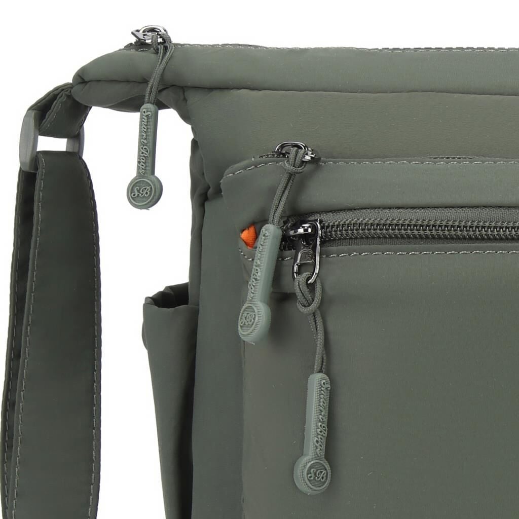 Smart Bags Mikro Poly Kumaş Postacı Kadın Çantası 3146 Haki